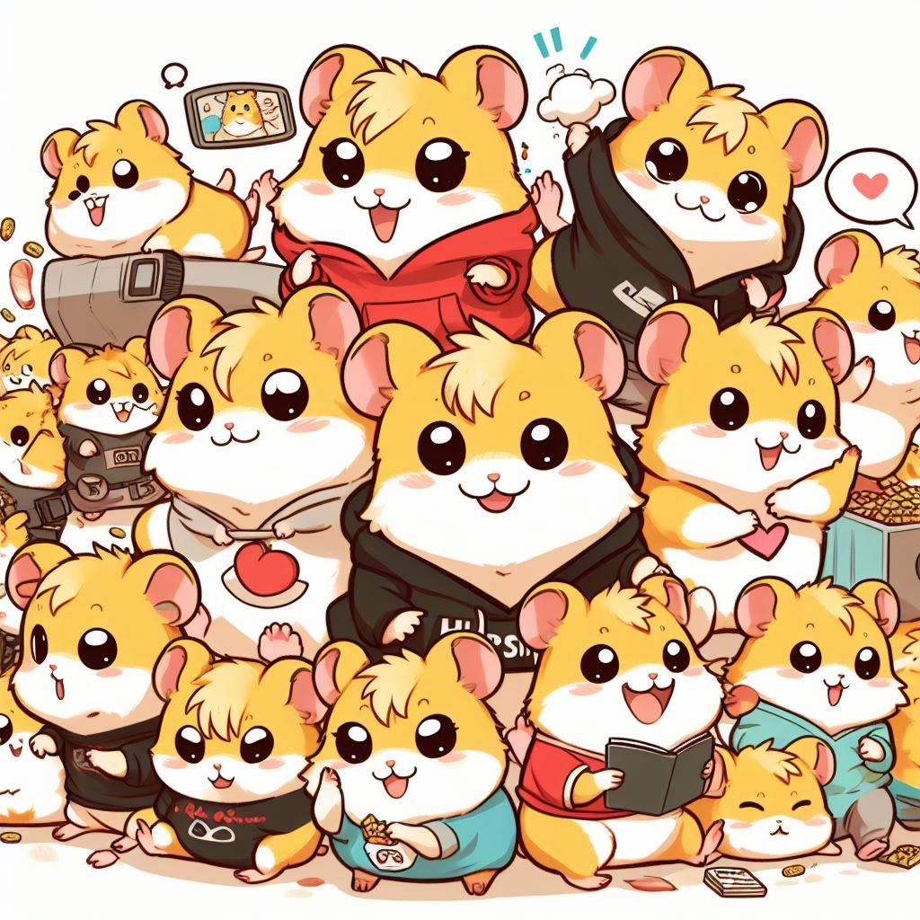 we love hamsters